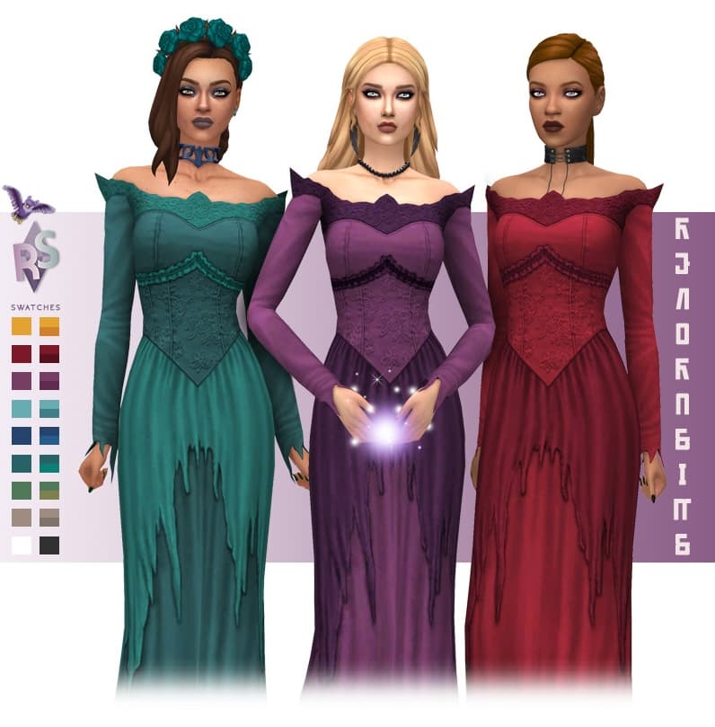 Скриншот мода Платье Medusa Dress